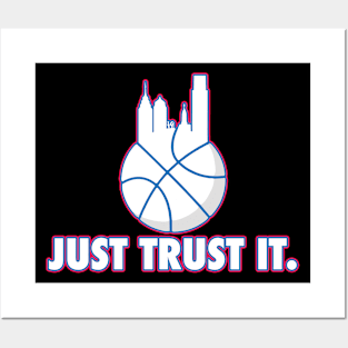 Just Trust It (White) Posters and Art